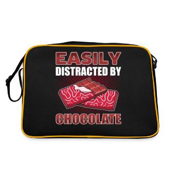 Candy Lover Junk Food Barre de chocolat - Sac Retro - noir/or - Dos