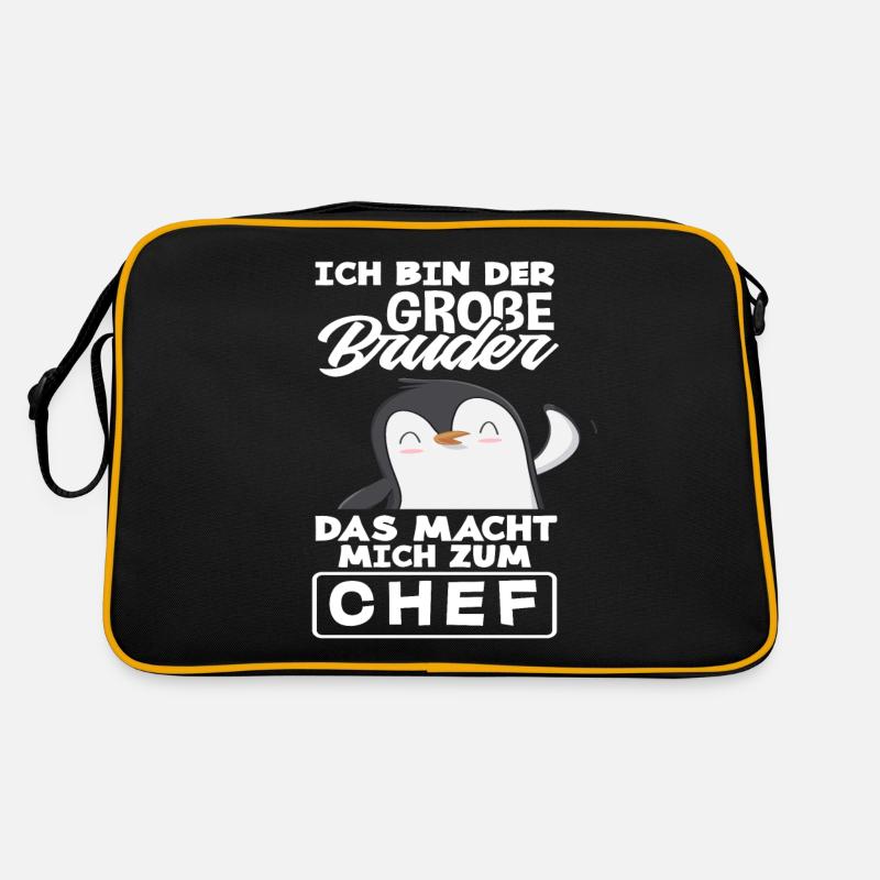 Der Große Bruder Das Macht Mich Zum Chef Retro Tasche