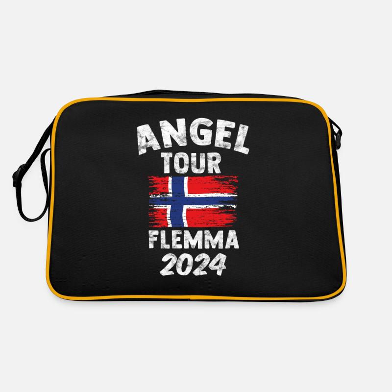 FLEMMA 2024 Angel Tour Norwegen Retro Tasche