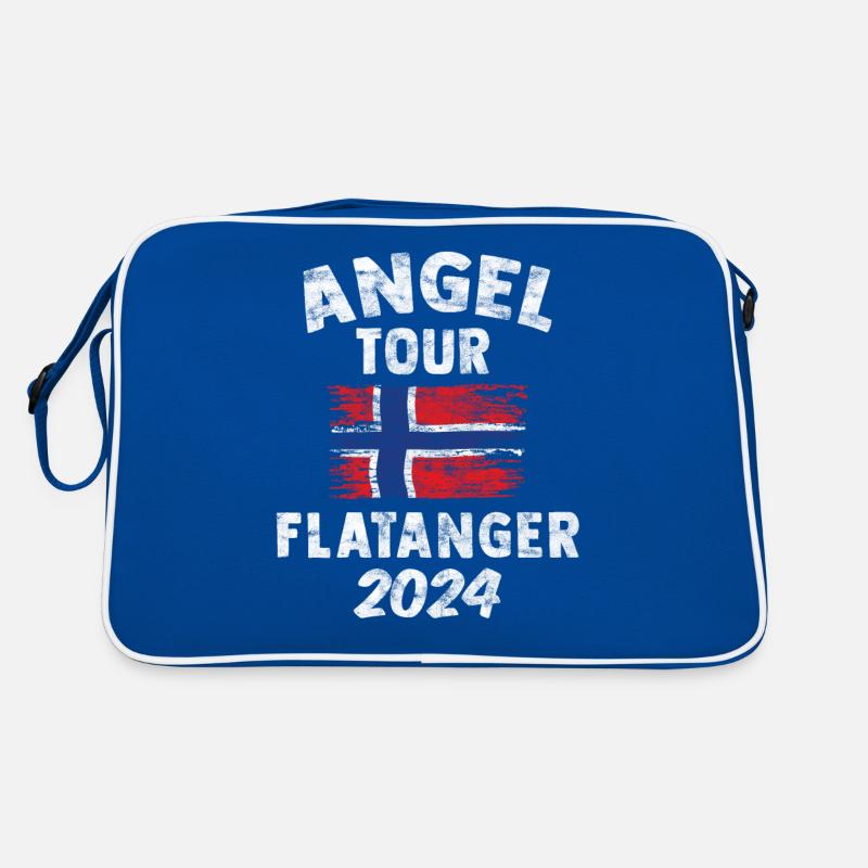 FLATANGER 2024 - Angel Tour Norwegen Retro Tasche