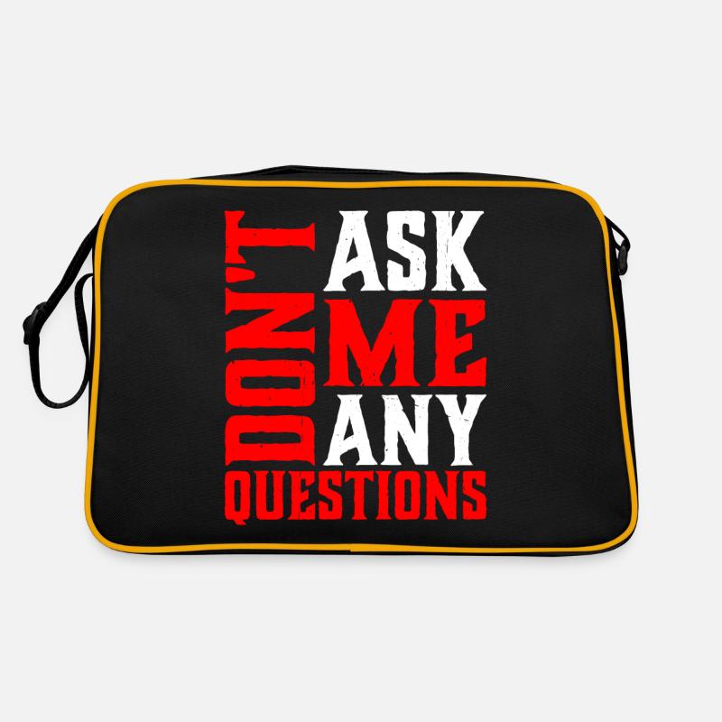 Ne me posez pas de questions 6 Sac Retro