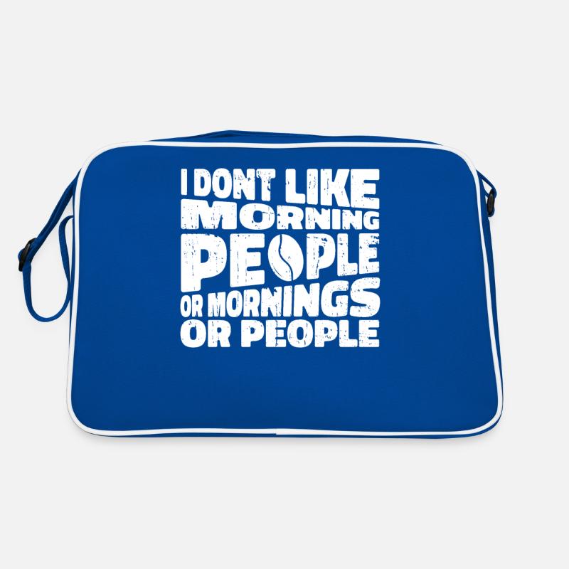 Schwarzer Humor Witzig Retro Tasche