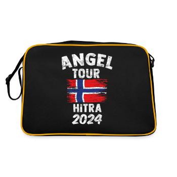 HITRA 2024 - Voyage de pêche en Norvège personnalisable - Sac Retro - noir/or - Dos