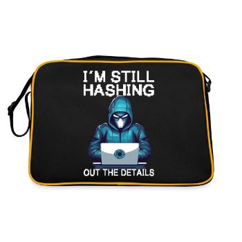 Ethical Hacking Analyst Ethical - Retro Bag - black/gold - Back