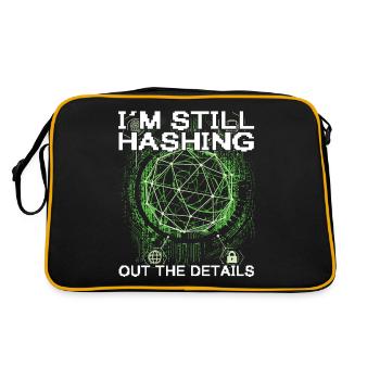 Ethical Hacking Analyst Ethical - Retro Bag - black/gold - Back