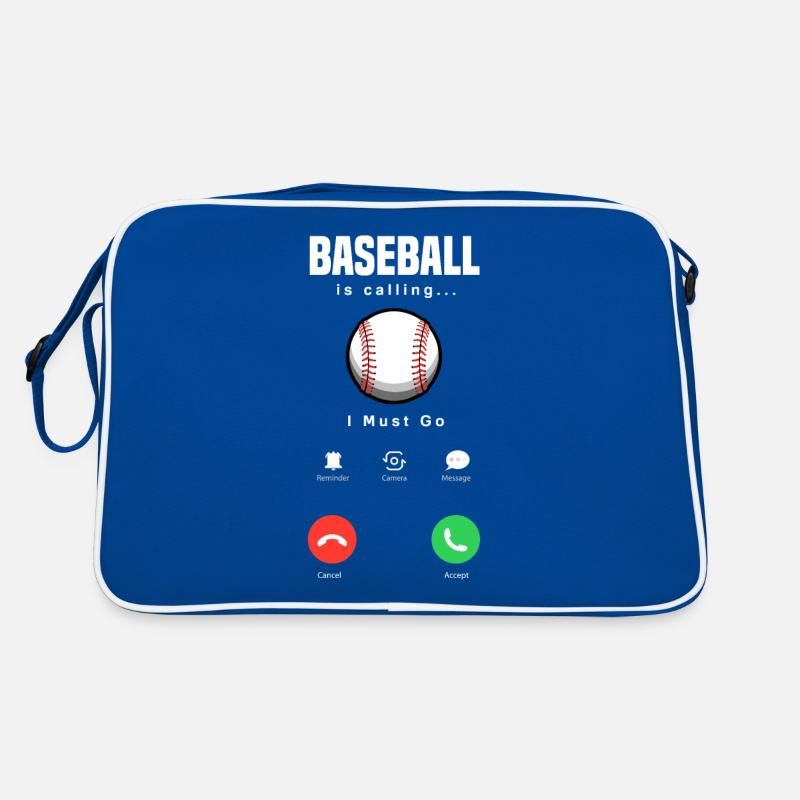 Funny Baseball Retro Bag