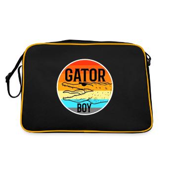 Gator Boy - Sac Retro - noir/or - Dos