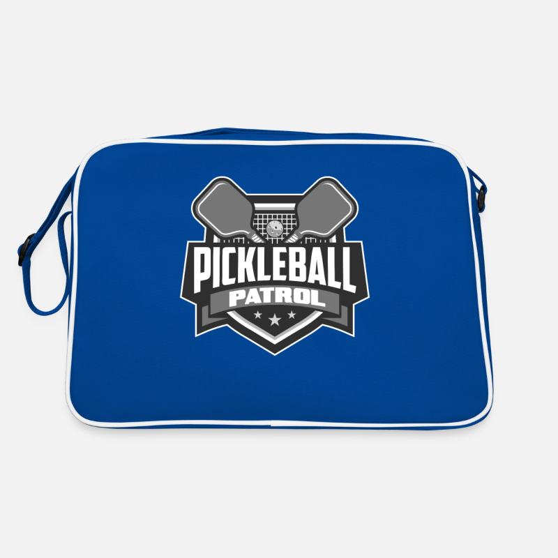 Funny Pickleball Gift Retro Bag