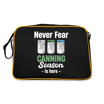 Don't worry, canning season is here and - Retro Bag - black/gold - Back