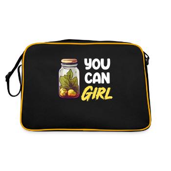 You Can Girls Canning Season Farmhouse - Retro Bag - black/gold - Back