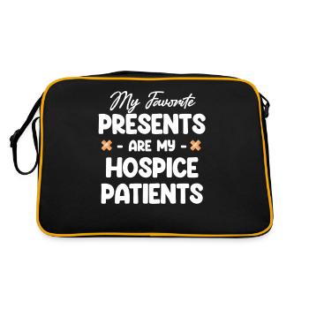 Mes cadeaux préférés sont les miens - Sac Retro - noir/or - Dos