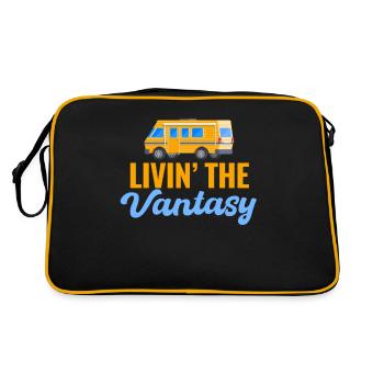 Vivre le Vantasy Van Home Travelers RV - Sac Retro - noir/or - Dos