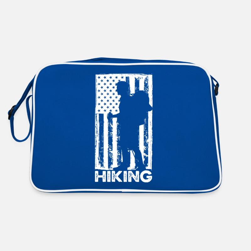 Funny Hiking Gift Retro Bag