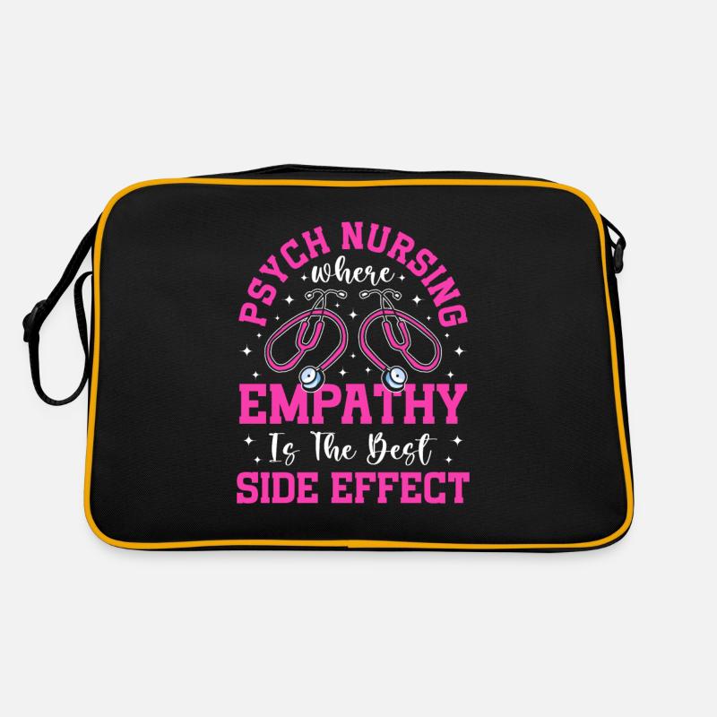 Funny Psychiatric Retro Bag
