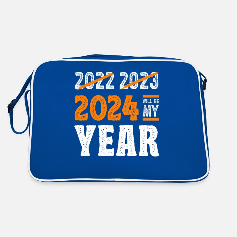Silvester 2024 Wird Mein Jahr Sein Retro Tasche