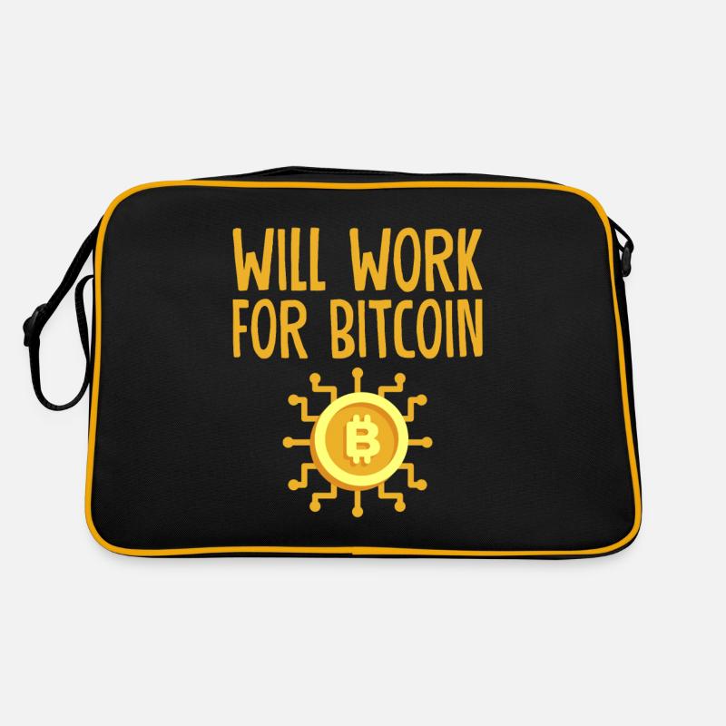 Fonctionnera pour Bitcoin 4 Sac Retro