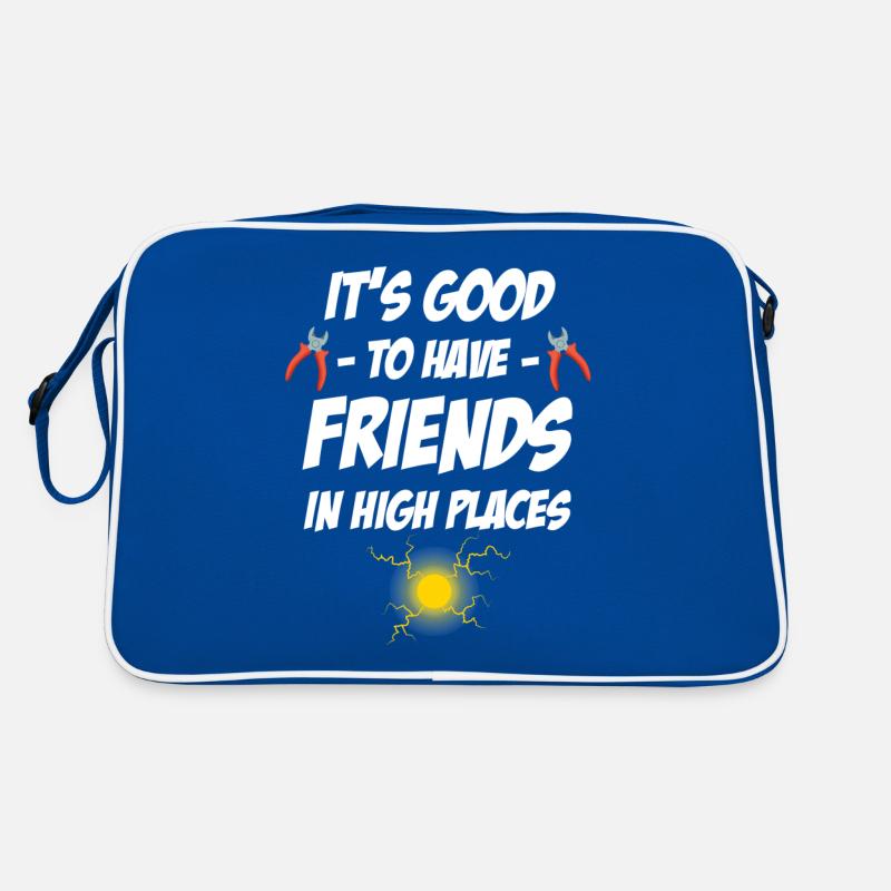 It's good to have friends in high positions. Retro Bag