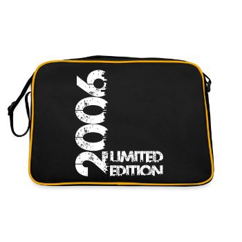 Edition limitée 2006 - Sac Retro - noir/or - Dos
