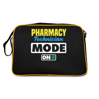 Apothicaire apothicaire apothicaire pharmacie cadeau - Sac Retro - noir/or - Dos