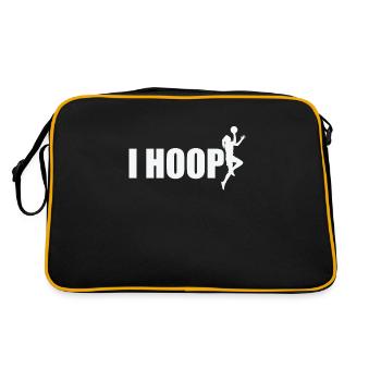 I Hoop Basketball Filles Sports D’équipe - Sac Retro - noir/or - Dos