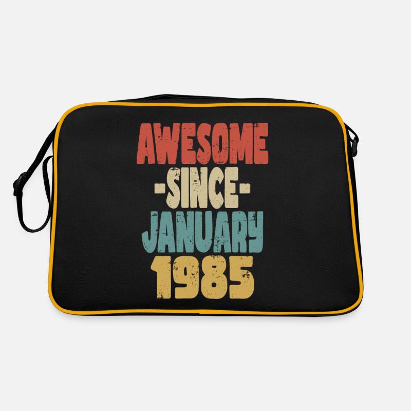 Génial janvier 1985 Sac Retro