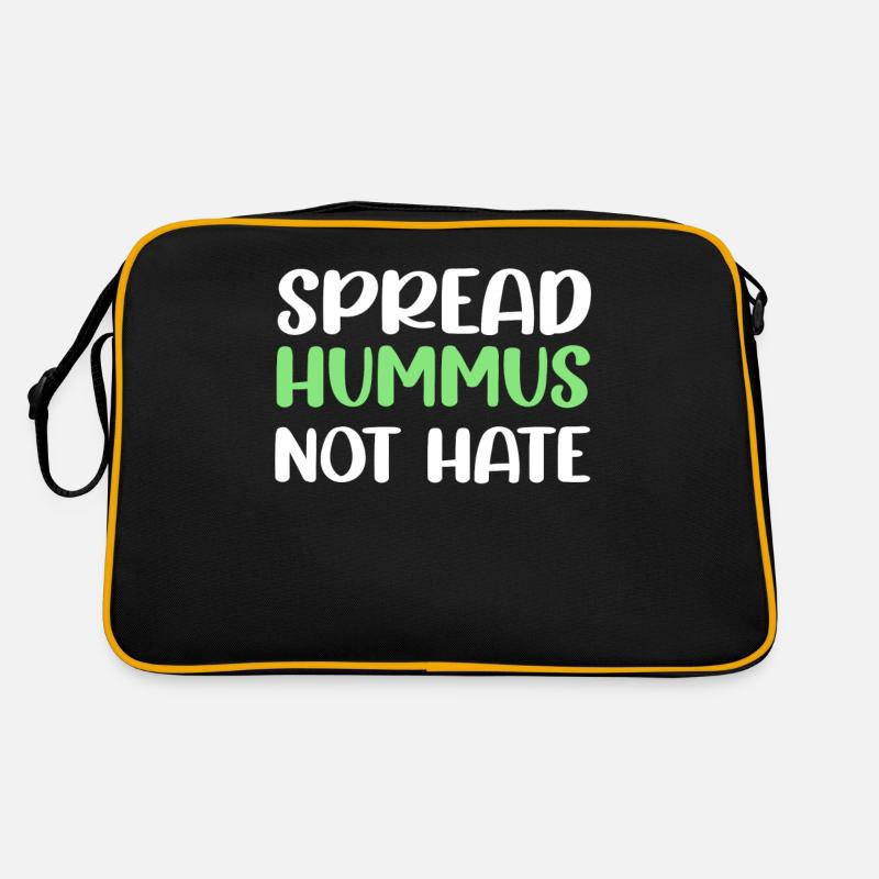 Spread Hummus Not Hate Glutenfreie Falafel Retro Tasche