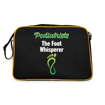 Podiatre The Foot Whisperer Pédicure - Sac Retro - noir/or - Dos