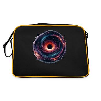 Astrophysique Passionné d’astronomie Science Espace - Sac Retro - noir/or - Dos