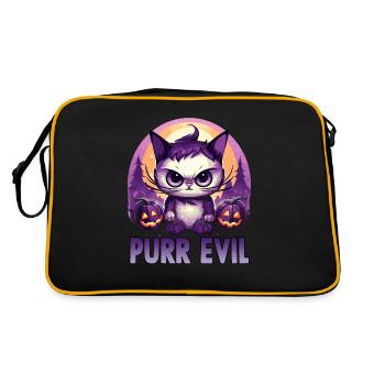 Kawaii Cat Costume Halloween Party Costume Cats - Retro Bag - black/gold - Back