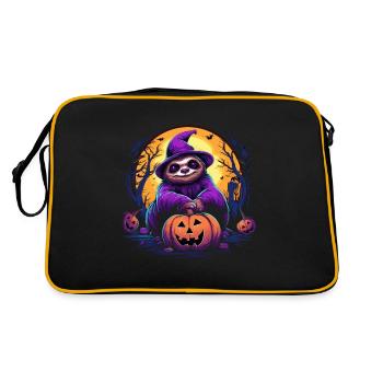 Halloween Costume paresseux douce fête d'Halloween - Sac Retro - noir/or - Dos