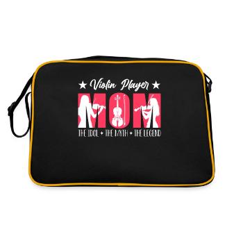 Violoniste Maman L’idole Le mythe Le violoniste - Sac Retro - noir/or - Dos