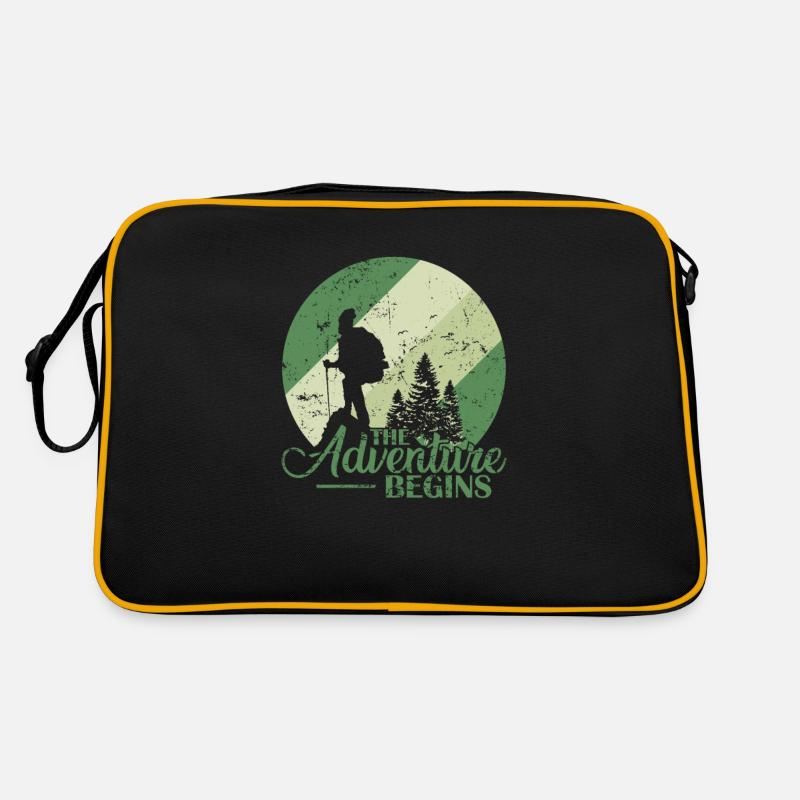 L’aventure commence Randonnée Nature Sac Retro