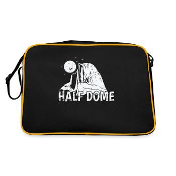 Half Dome Sierra Ahwahnee Yosemite National Park - Retro Bag - black/gold - Back