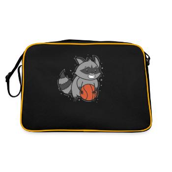 Washable plays basketball omnivore - Retro Bag - black/gold - Back
