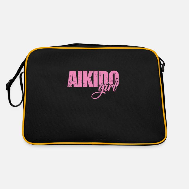 Aikido Girl Martial Arts Training Retro Bag