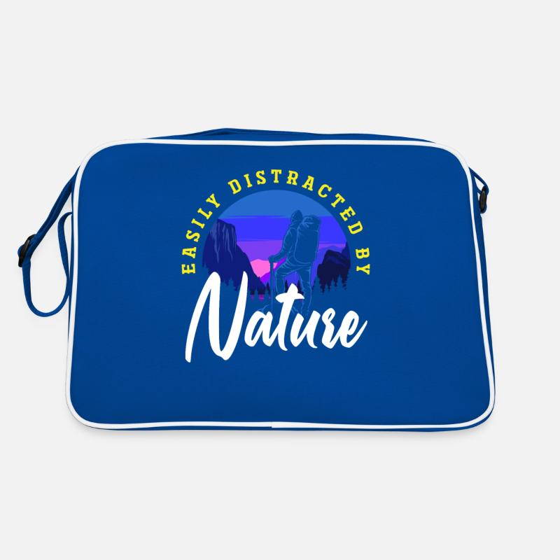 Funny Hiking Gift Retro Bag