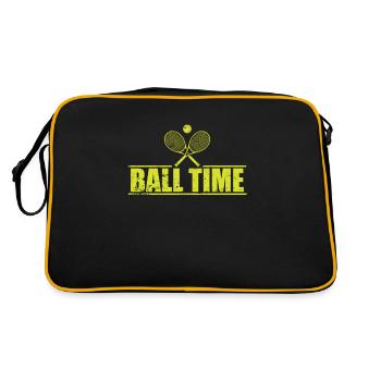 Ball Time Sport Tennis Training - Retro Bag - black/gold - Back