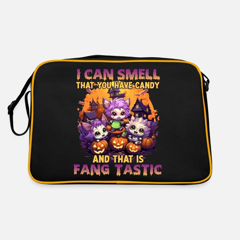 Kawaii Halloween Stuff Chibi Werwolf als Retro Tasche