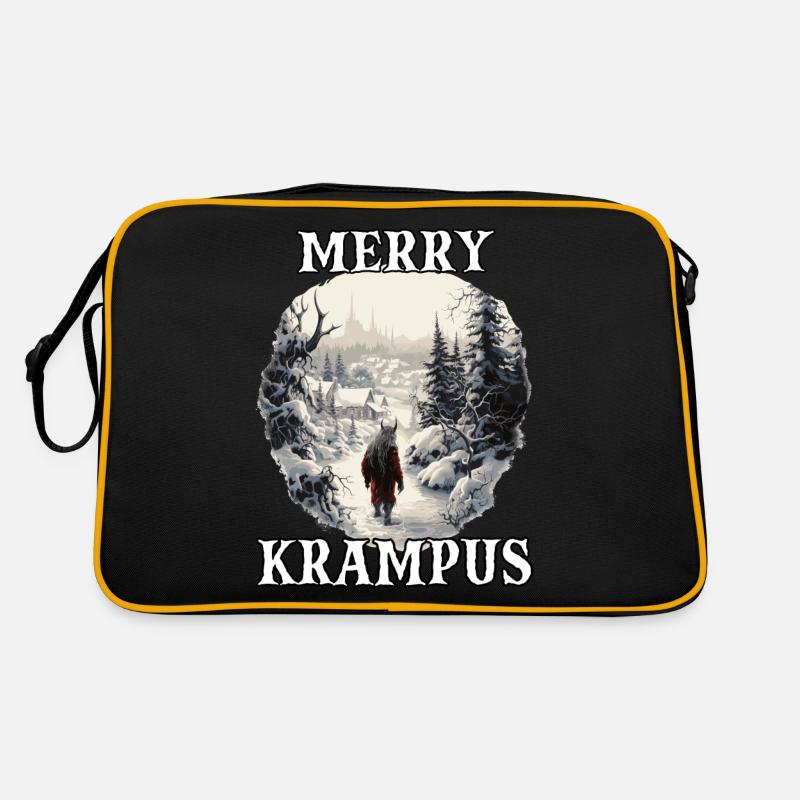 Merry Krampus Kramperl | Costume de Père Noël Sac Retro