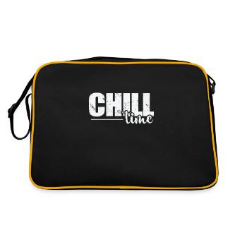 Chill Time Relax - Retro Bag - black/gold - Back