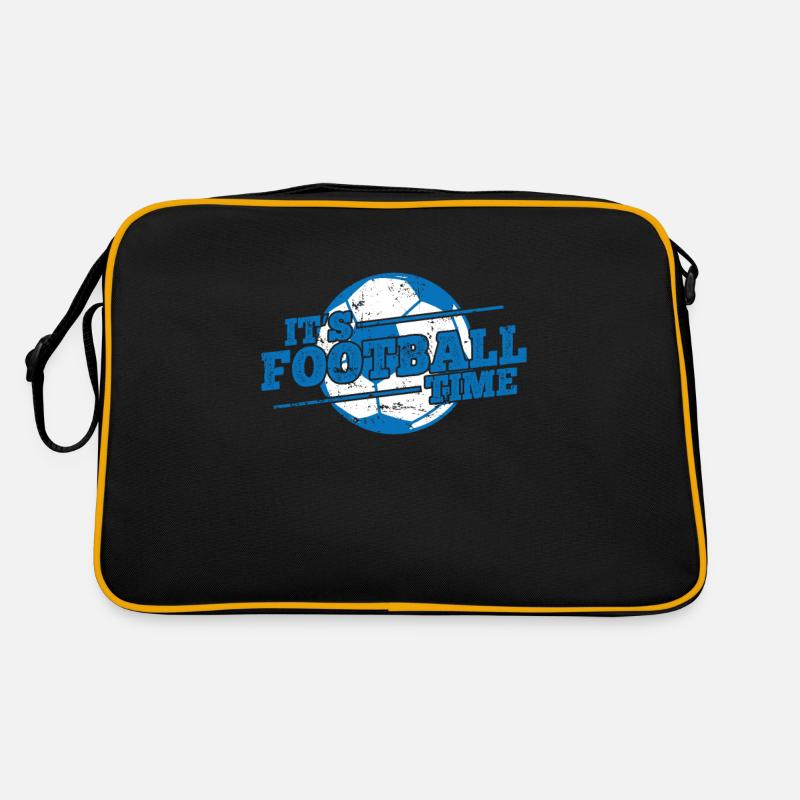 It's Football Time Training oder TV schauen Retro Tasche