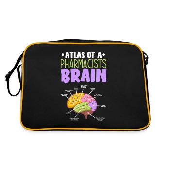 Apothicaire apothicaire apothicaire pharmacie cadeau - Sac Retro - noir/or - Dos