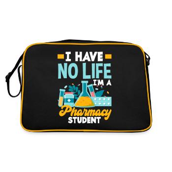 Apothicaire apothicaire apothicaire pharmacie cadeau - Sac Retro - noir/or - Dos