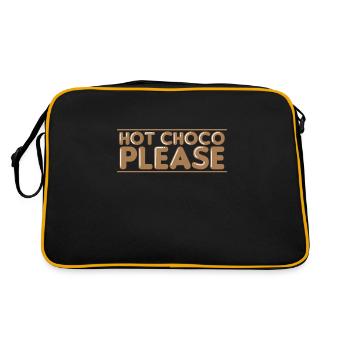 Hot Choco Please Candy Cocoa - Retro Bag - black/gold - Back