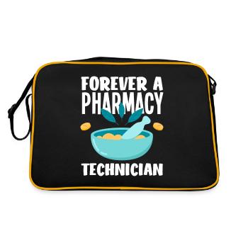 Apothicaire apothicaire apothicaire pharmacie cadeau - Sac Retro - noir/or - Dos