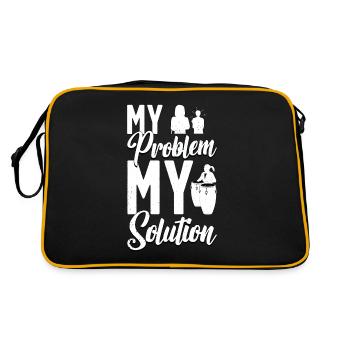 Conga Player My Problem My Pictogram Mom Congas - Retro Bag - black/gold - Back