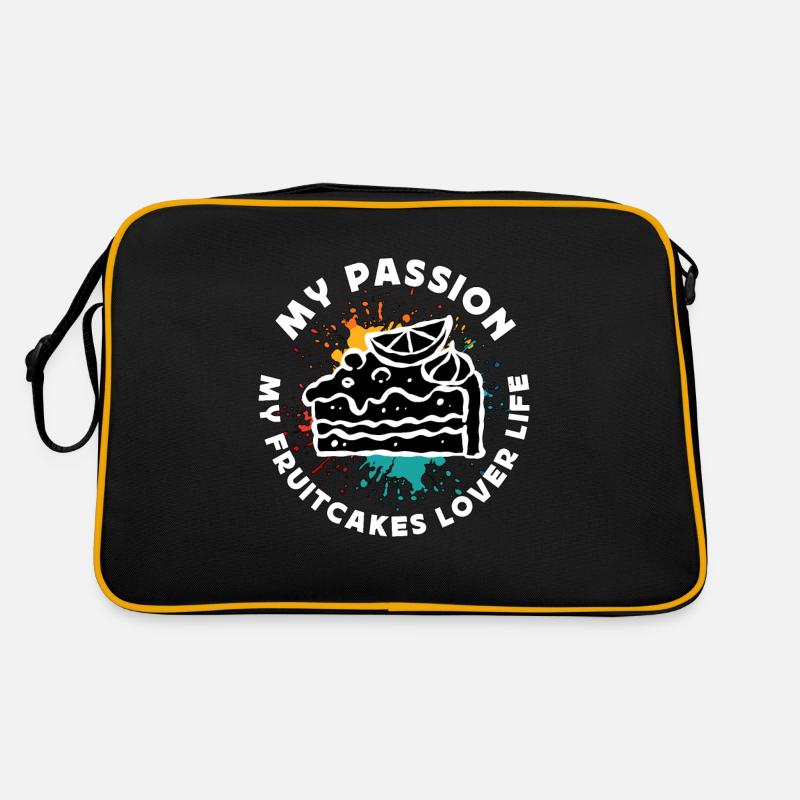 Fruitcakes Lover My Passion My Fruitcakes Baking Retro Bag