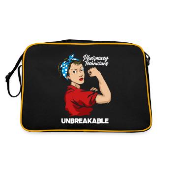 Apothicaire apothicaire apothicaire pharmacie cadeau - Sac Retro - noir/or - Dos