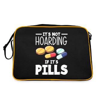 Apothicaire apothicaire apothicaire pharmacie cadeau - Sac Retro - noir/or - Dos