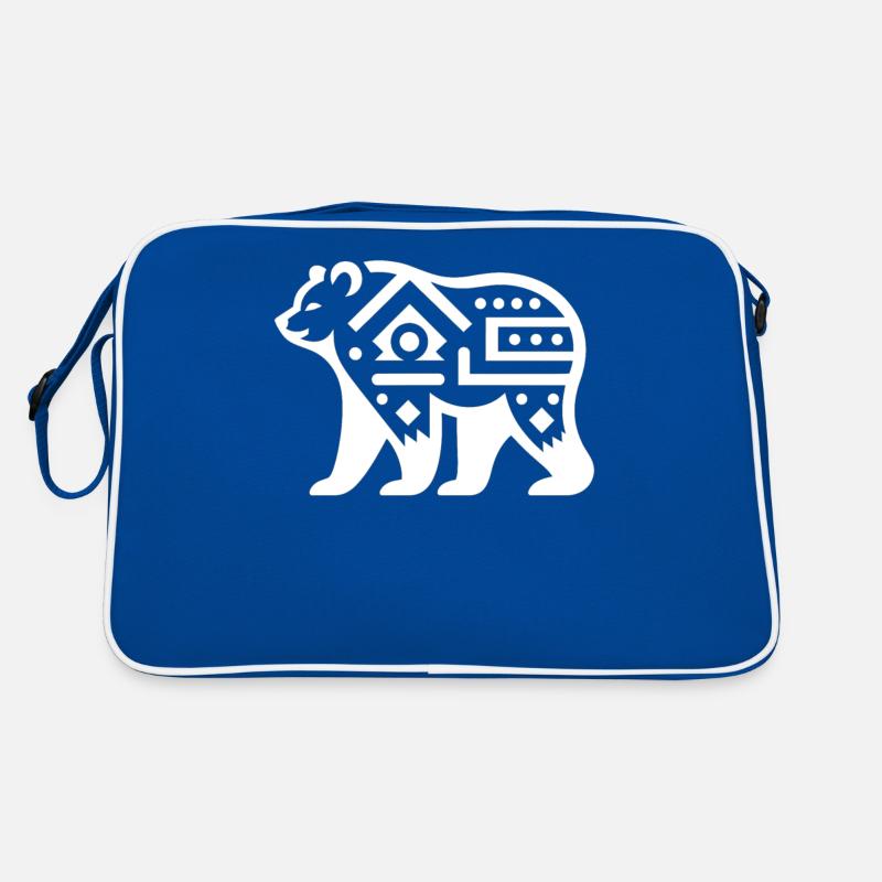 Ours Amérindien Zodiaque Sac Retro